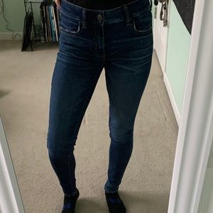 American eagle dark skinny jeans